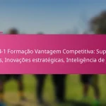 3-2-4-1 Formação Vantagem Competitiva: Superar rivais, Inovações estratégicas, Inteligência de jogo
