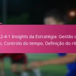 3-2-4-1 Insights da Estratégia: Gestão de jogo, Controlo do tempo, Definição do ritmo