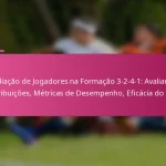 Avaliação de Jogadores na Formação 3-2-4-1: Avaliando Contribuições, Métricas de Desempenho, Eficácia do Papel