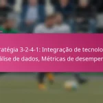 Estratégia 3-2-4-1: Integração de tecnologia, Análise de dados, Métricas de desempenho